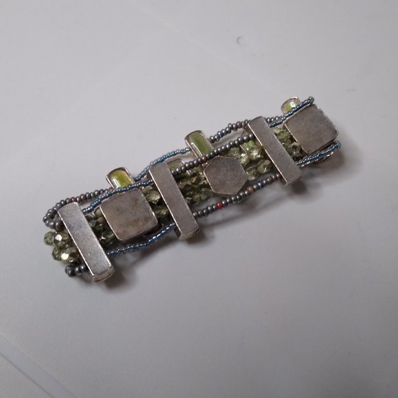 Vintage Metal Stretch Bracelet - Picture 11 of 12